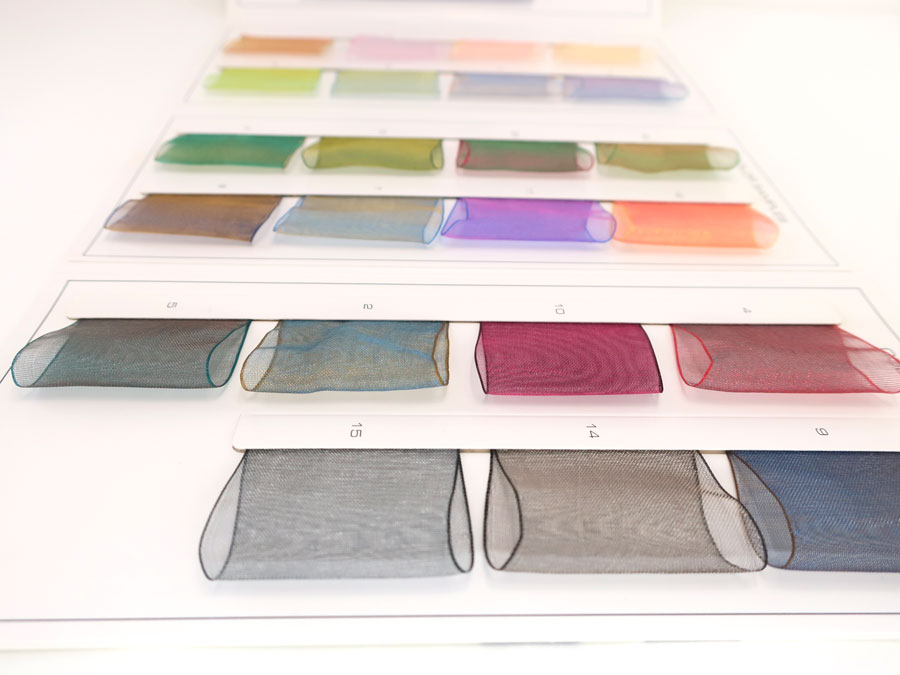 楽天市場】MOKUBA オーガンジーリボン「品番4563／50m巻／8mm〜100mm幅