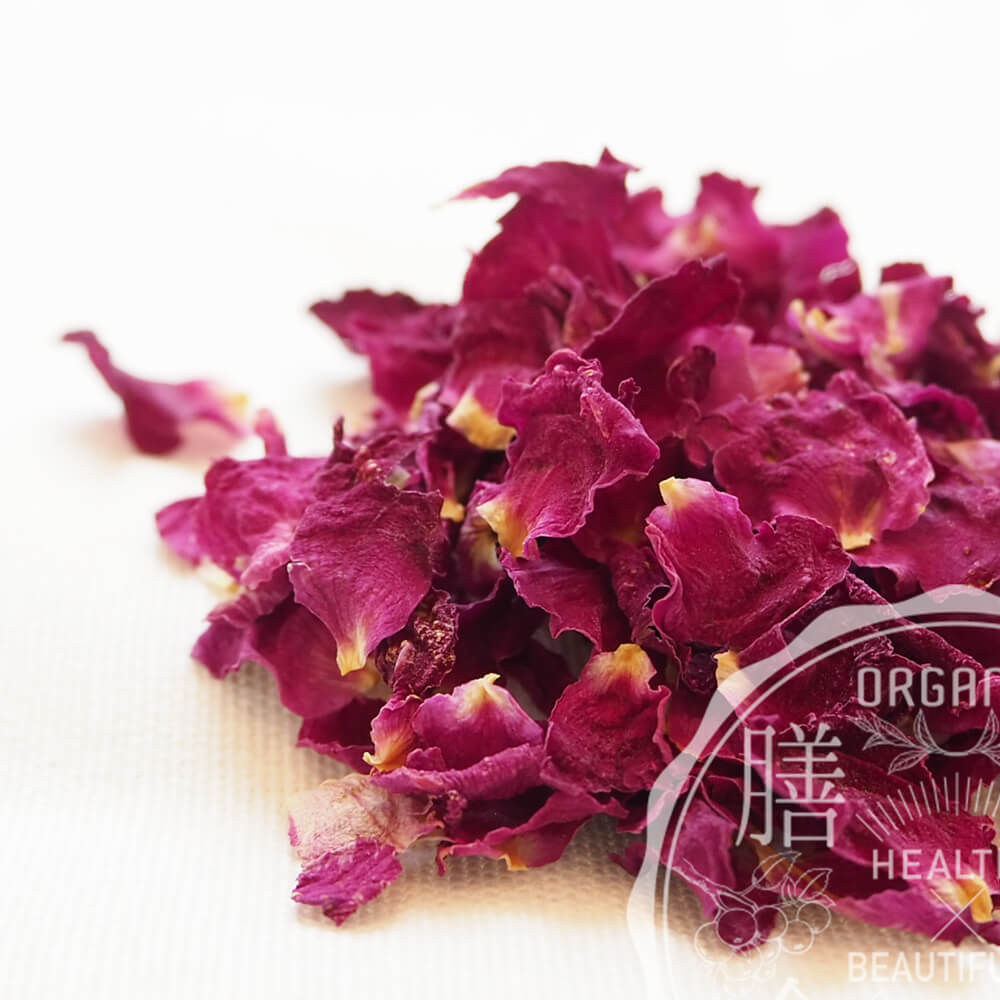 楽天市場】最上級 八重五分咲き玫瑰花冠王 花びら 50g 美麗花茶