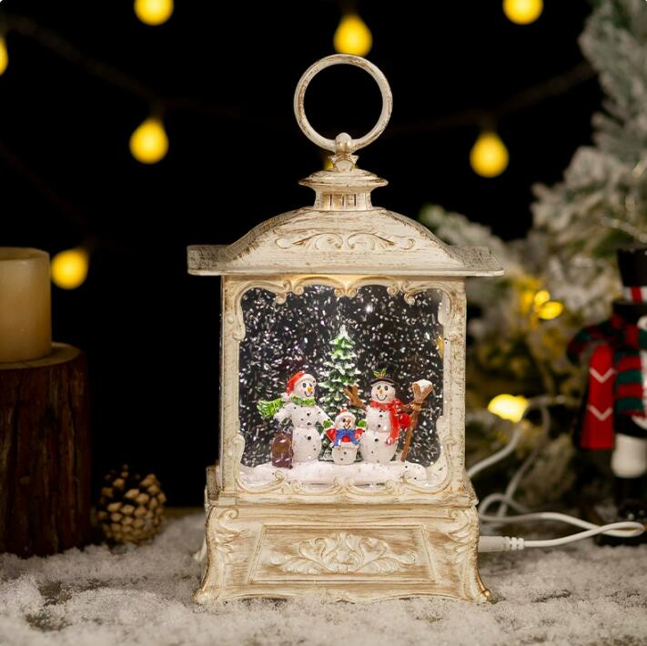 楽天市場】スノードーム クリスマス オルゴール スノーグローブ 8曲