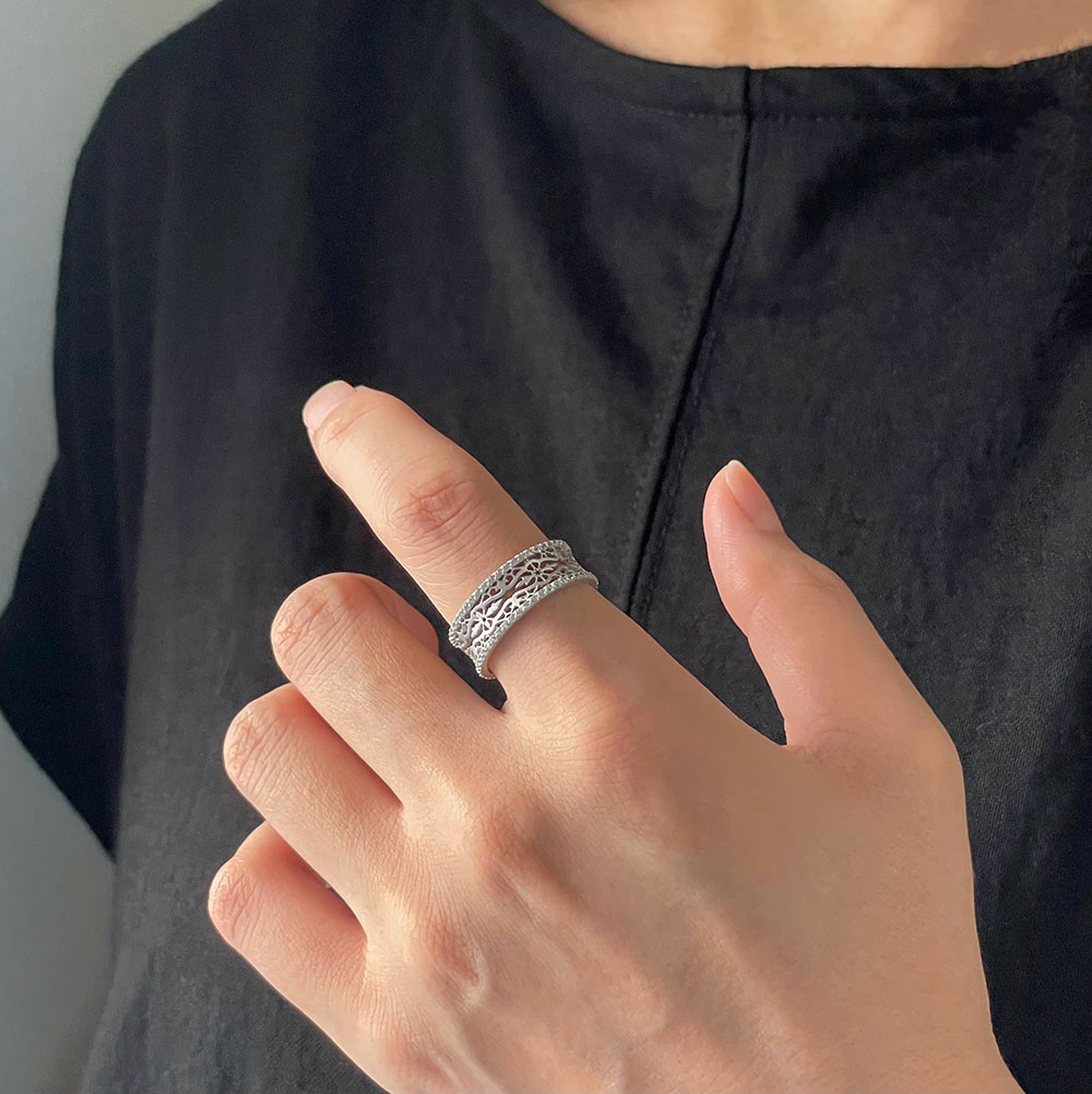 楽天市場】キュービックジルコニア リング 指輪 シルバー SV925