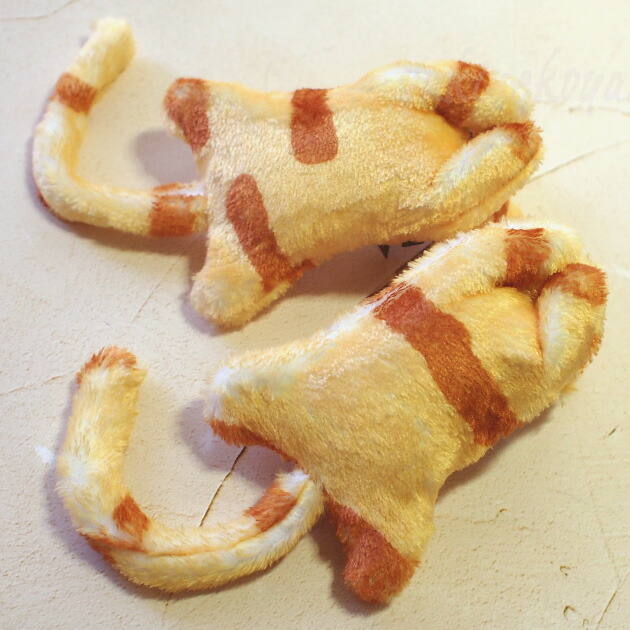 楽天市場】猫のクリップ ネコばさみ 三毛猫 茶トラ猫 フランネル