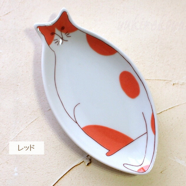 楽天市場】猫 小皿 九谷焼 小ネコ皿 ハレクタニ 箱入り 日本製 石川県