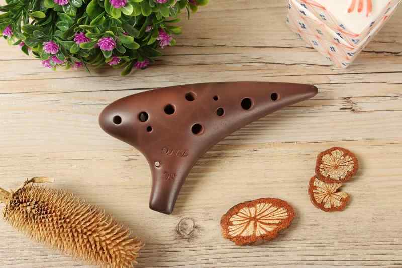 楽天市場】TNG オカリナ 楽器 [ シングル / 12穴 / ソプラノ/C調/赤土