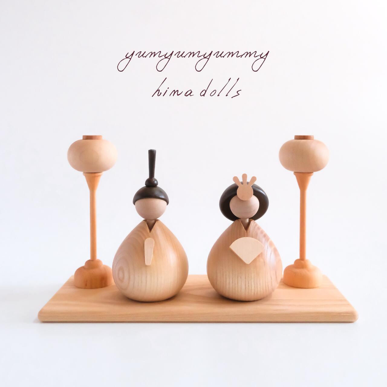 楽天市場】yumyumyummyオリジナル 木製 ひな人形 kahodecor Wooden
