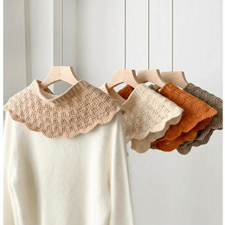 楽天市場】ニット襟で簡単あったか ほっこり可愛い 40代 50代