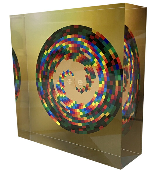 クリスタルクスリエ小 クリスタルクスリエ 小 クスリ絵 ユニカ 医学博士 丸山修寛 監修 7.5cm