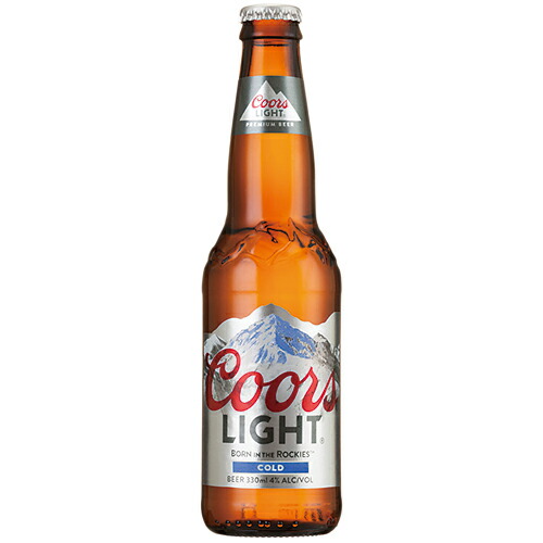 楽天市場】ビール クアーズ ライト 330ml 複数本ラッピング・熨斗不可