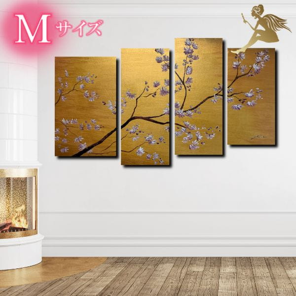 楽天市場】玄関 に 飾る 絵 風水（カラーゴールド）（アート・美術品