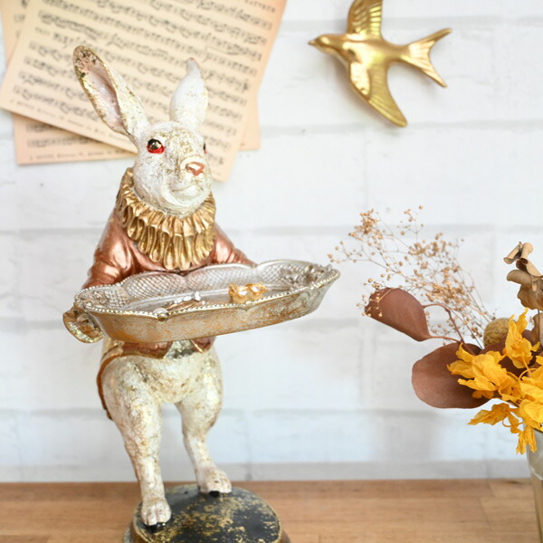 楽天市場】『ラビットバトラー』うさぎ ウサギ アクセサリートレイ