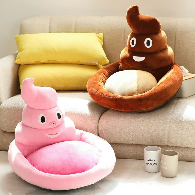 楽天市場】床クッション 椅子 うんこクッション 男女兼用 もしろグッズ