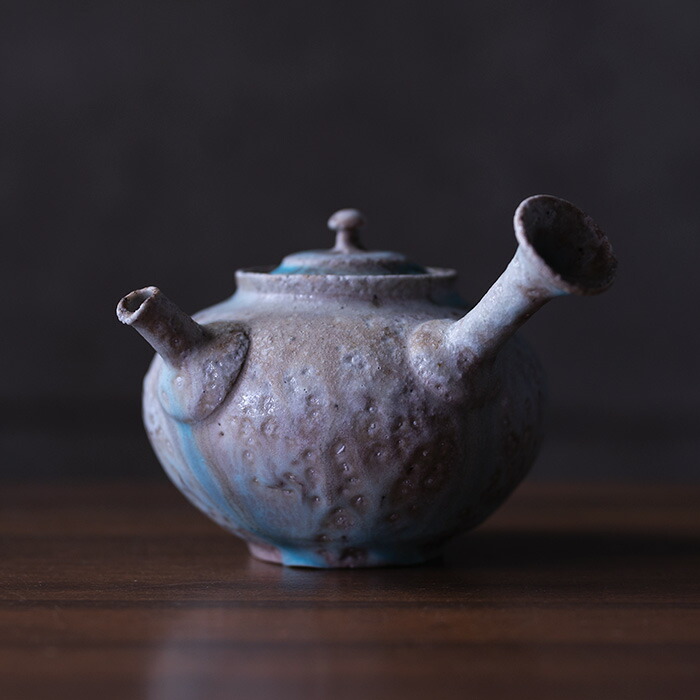 楽天市場】【共箱付】青急須 (SOY-241) 作家「山田想」 : うつわや悠々