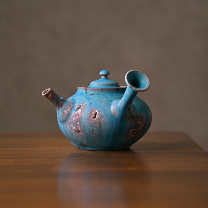 楽天市場】【共箱付】青急須 (SOY-347) 作家「山田想」 : うつわや悠々