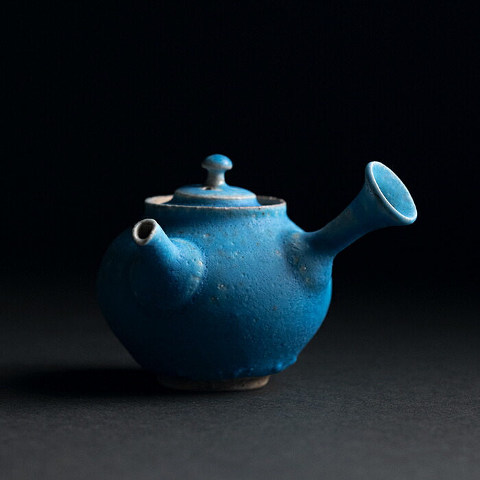 楽天市場】【共箱付】青急須 (SOY-735) 作家「山田想」 : うつわや悠々