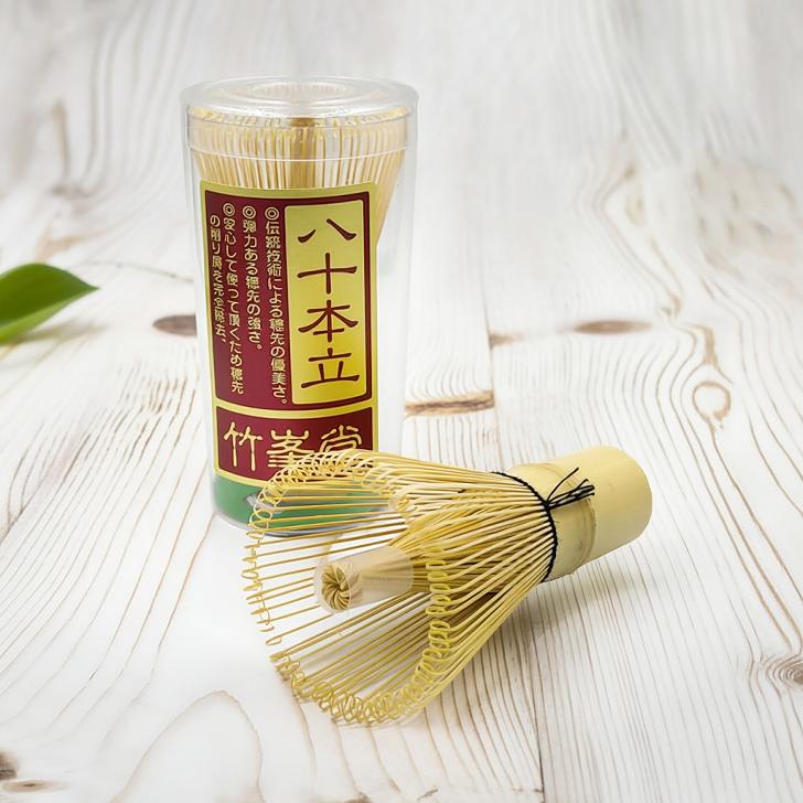 楽天市場】【竹峯堂】八十本立茶筅 プラスティック容器入 (中国製