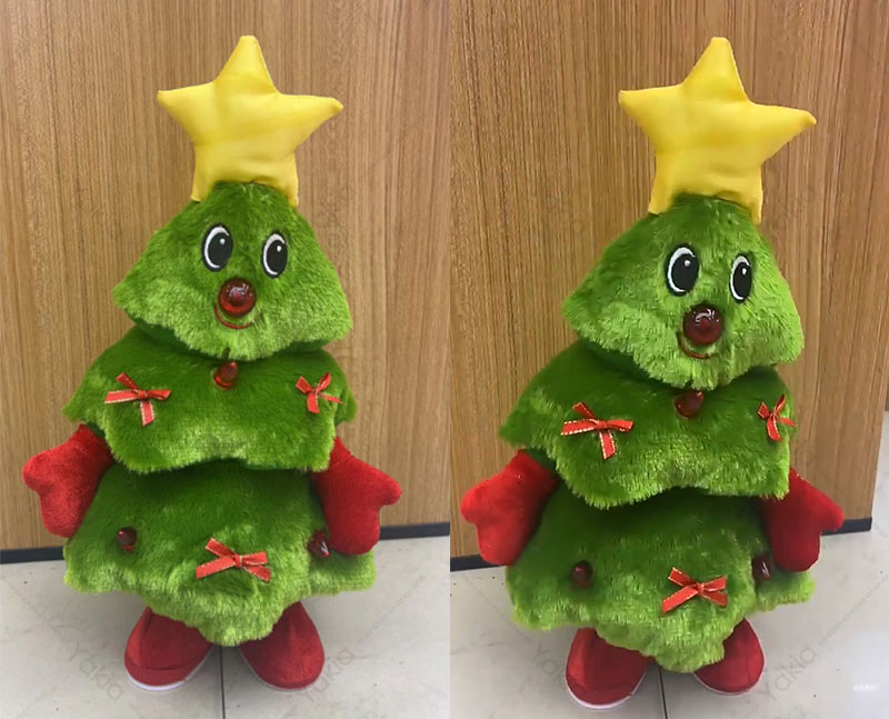 楽天市場】ダンシングクリスマスツリー 歌う 14.96インチ