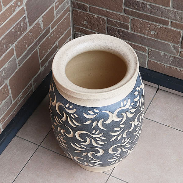 楽天市場】【ポイント10倍】傘立て 陶器傘立て 信楽焼かさたて 和風傘