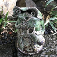 河童の置物　作家モノ　陶器 imgrc0107116756.jpg