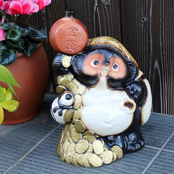 楽天市場】【ポイント10倍】信楽焼 七福神 大黒天 陶器 置物 狸 タヌキ