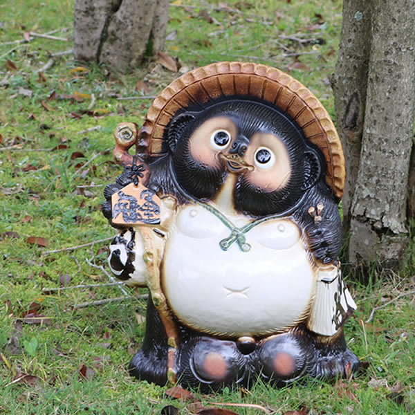 楽天市場】【ポイント10倍】信楽焼 15号開運狸 信楽焼たぬき 送料無料