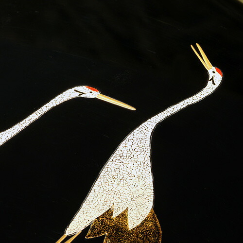 楽天市場】手文庫 双鶴蒔絵（輪島塗） : 漆器 山田平安堂