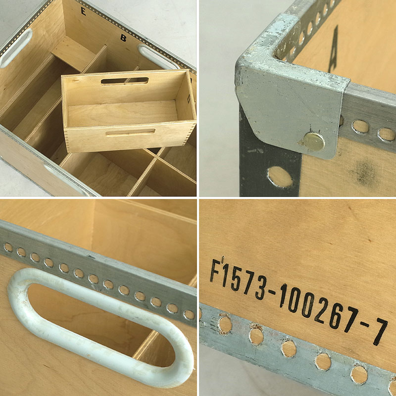 楽天市場】スウェーデン軍 ランプボックス ウッド 37×35×56cm USED