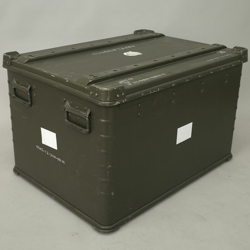 楽天市場】ドイツ軍 A20 アルミボックス ZARGES オリーブ 80×60×50cm