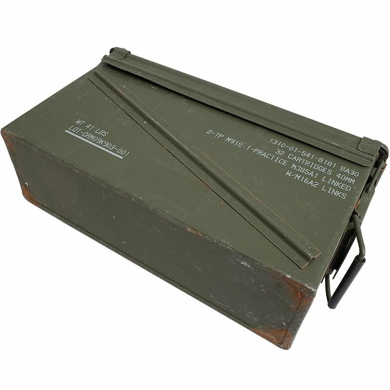 楽天市場】米軍 アンモボックス 40MM USED BX145UN : ミリタリー百貨
