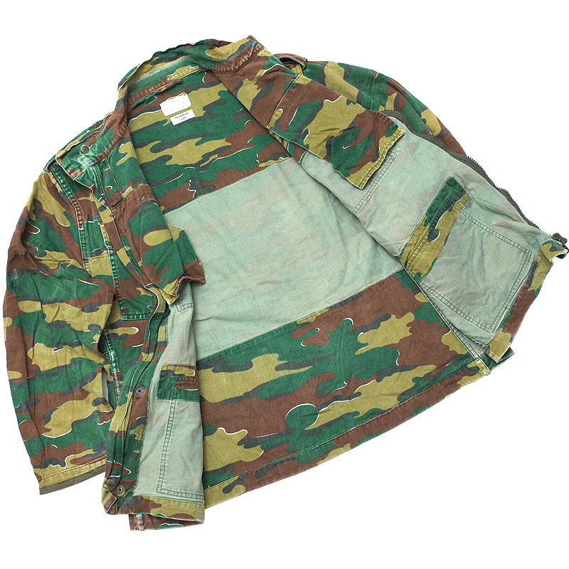 楽天市場】ベルギー軍 ジグソーカモ コンバットジャケット 90年代中期