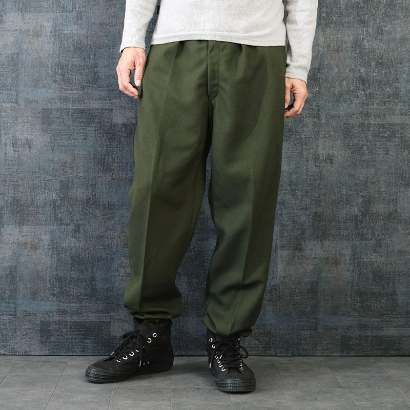 楽天市場】スウェーデン軍 ドレスパンツ ウールポリエステル グリーン