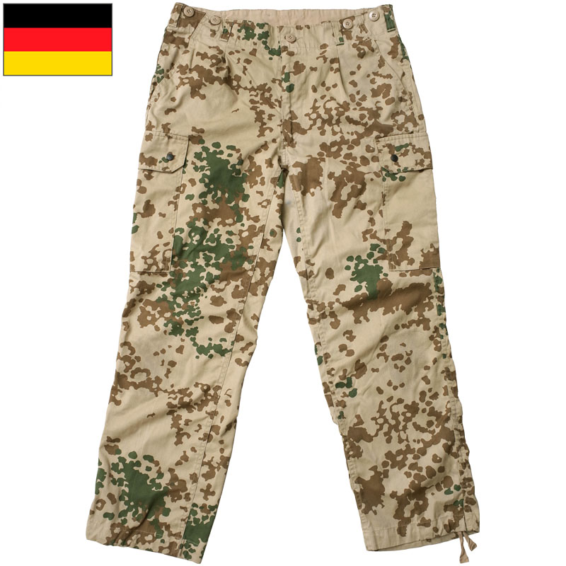 楽天市場】ドイツ軍 トロペンターンカモ コンバットパンツ USED