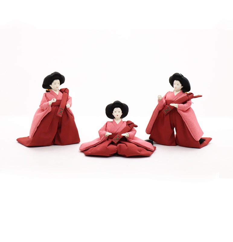 楽天市場】雛人形 単品 三人官女の通販