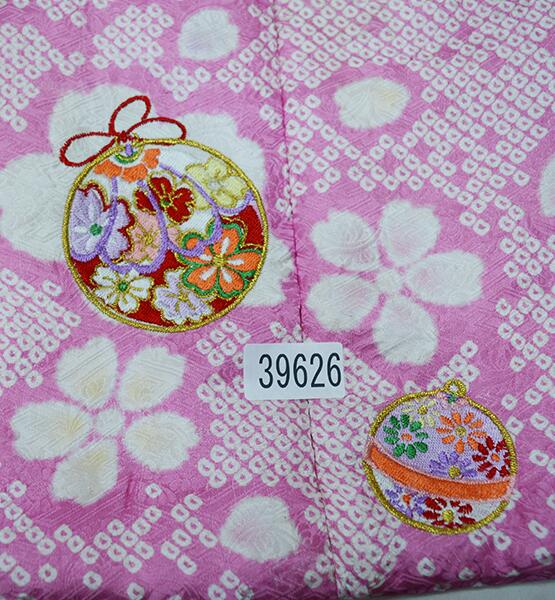 楽天市場】七五三 三歳 女児 被布コート 単品 正絹 総絞り 柄刺繍 陽気