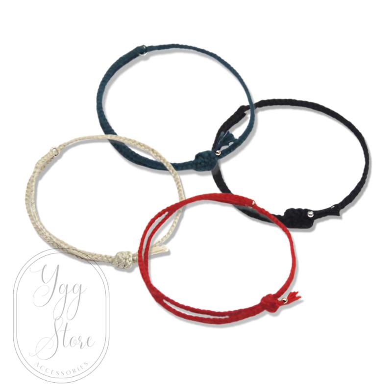 楽天市場】ミサンガ 白の通販