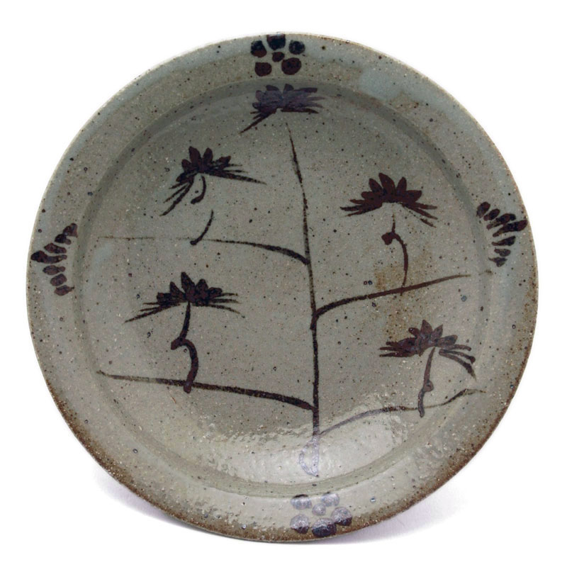 楽天市場】唐津焼：絵唐津五寸五分皿・松文・中村恵子《中皿・16.0cm