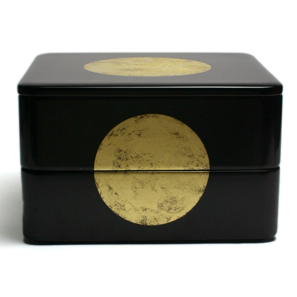 楽天市場】《受注制作》漆器・輪島塗・重箱：六五重〔丸文金箔付〕・二