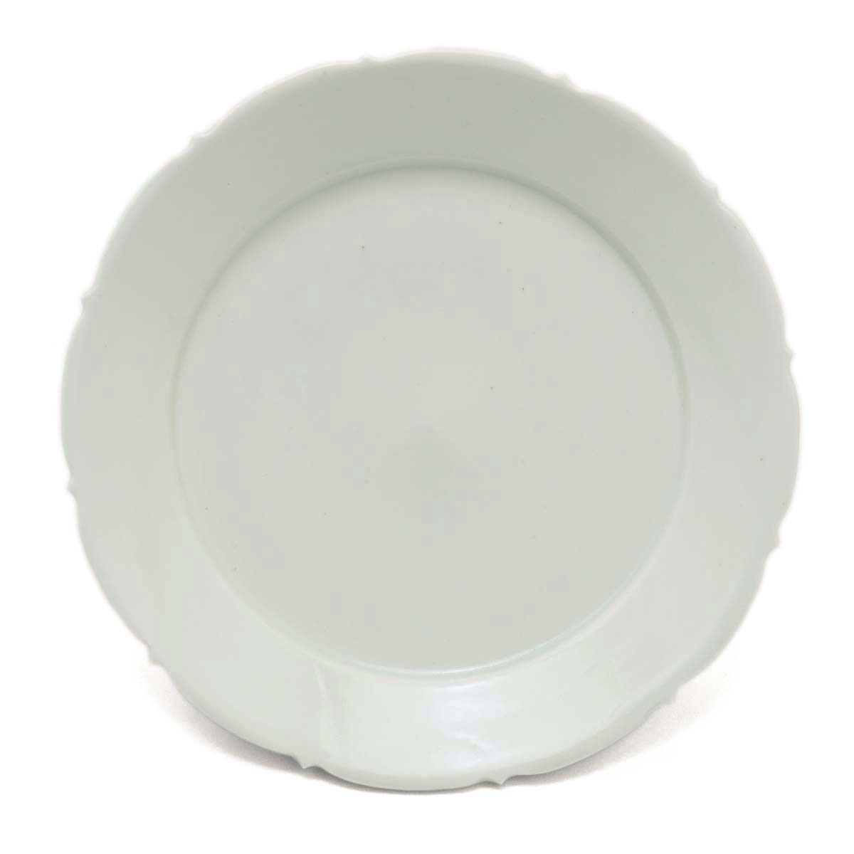 楽天市場】白磁：白磁輪花5寸皿・阿部春弥《小皿・15.2cm》 : 和食器の