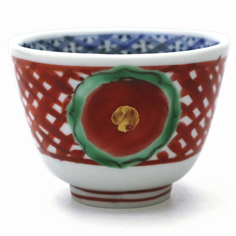 楽天市場】九谷焼：呉須赤絵赤玉文茶碗・須田菁華《汲出》 : 和食器の