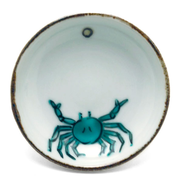 楽天市場】月と蟹豆皿・樋山真弓《豆皿・7.2cm》 : 和食器の愉しみ