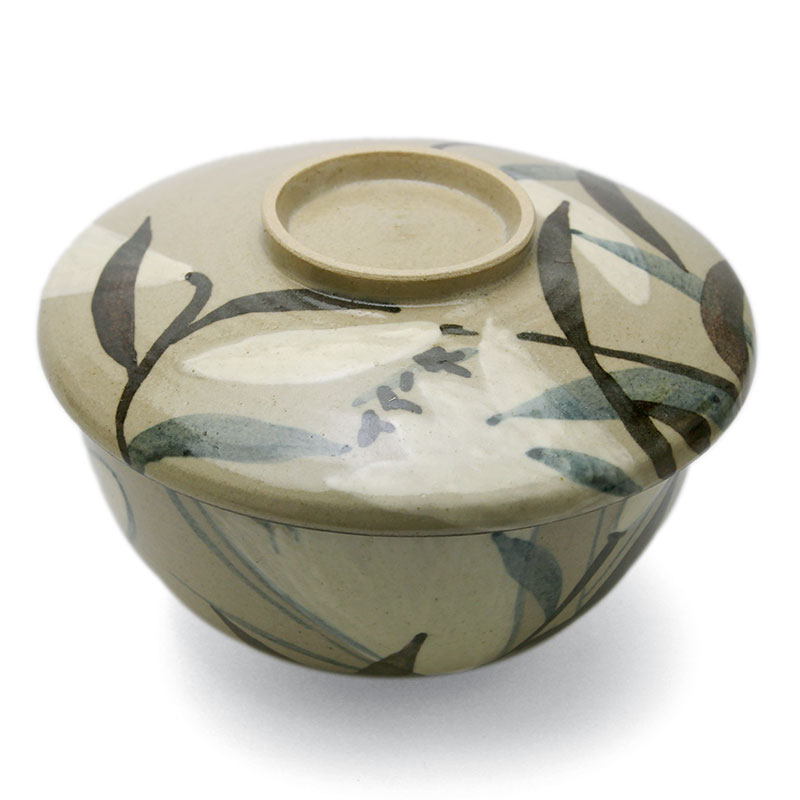 楽天市場】京焼・乾山写ゆり文蓋向付・伏原博之《蓋物・小鉢・250ml