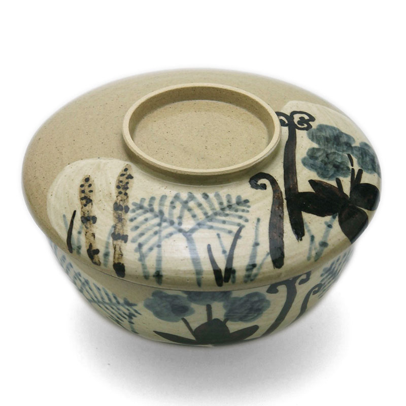 楽天市場】京焼・乾山写春草紋蓋向付・伏原博之《小鉢・蓋物・350ml