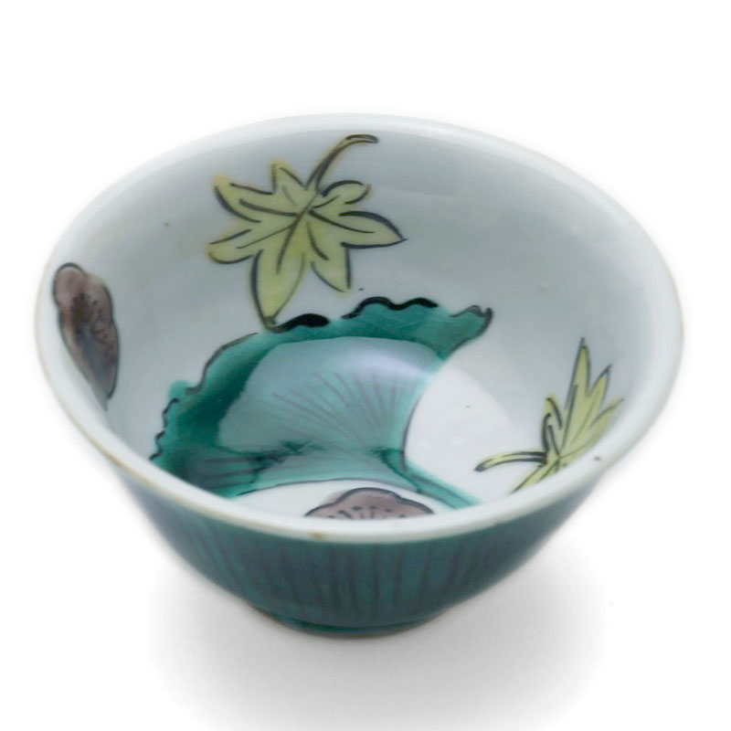 楽天市場】九谷焼：吉田屋春秋文ぐい呑・須田菁華《盃》 : 和食器の