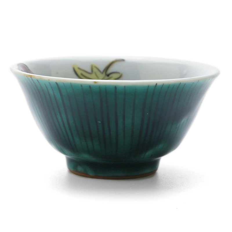 楽天市場】九谷焼：吉田屋春秋文ぐい呑・須田菁華《盃》 : 和食器の