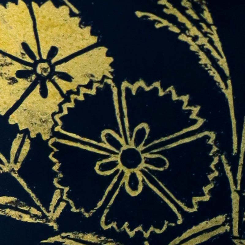 楽天市場】漆器・輪島塗：秋草文箔絵黒石州椀・尚古堂・山本哲《お椀