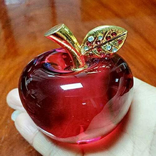 楽天市場】【20%OFFクーポン〜】クリスマスクリスタルりんごガラス工芸