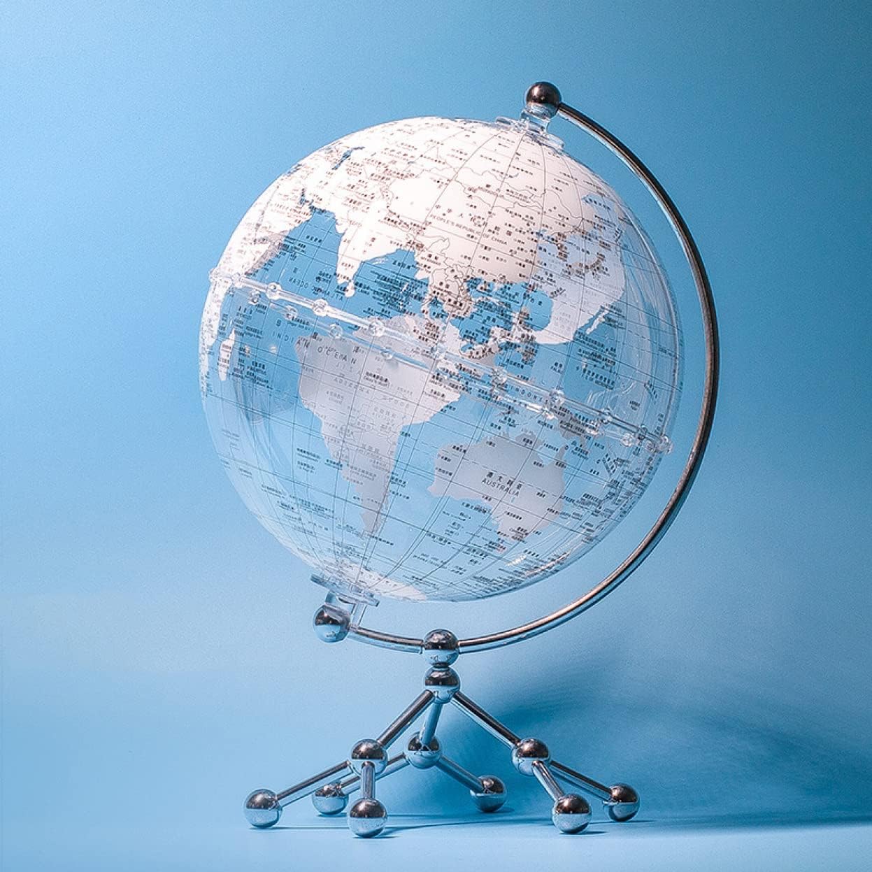 楽天市場】【20%OFFクーポン】装飾地球儀 インテリア地球儀 S おしゃれ