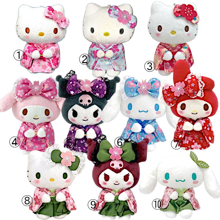 楽天市場】ハローキティ 桜着物 mの通販