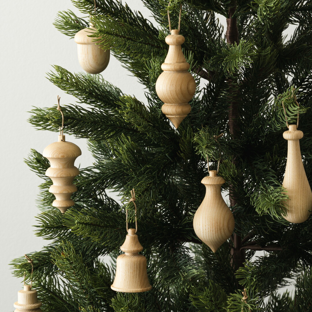 楽天市場】オーナメント クリスマス 【10個セット】 木製 おしゃれ