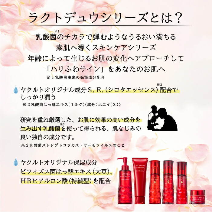 楽天市場】ヤクルト ラクトデュウ S．E．ローション1（さらっと