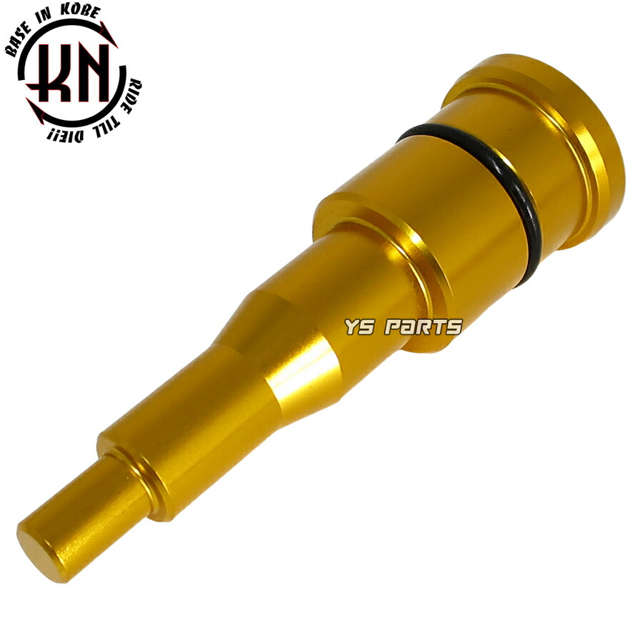 楽天市場】[正規品]KNアルミCNC削出オイルポンプキャップ金ライブ