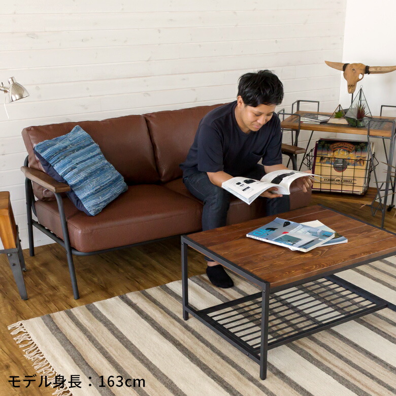 楽天市場】2人掛け フェイクレザー ソファー SETTLA セトラ ソファー